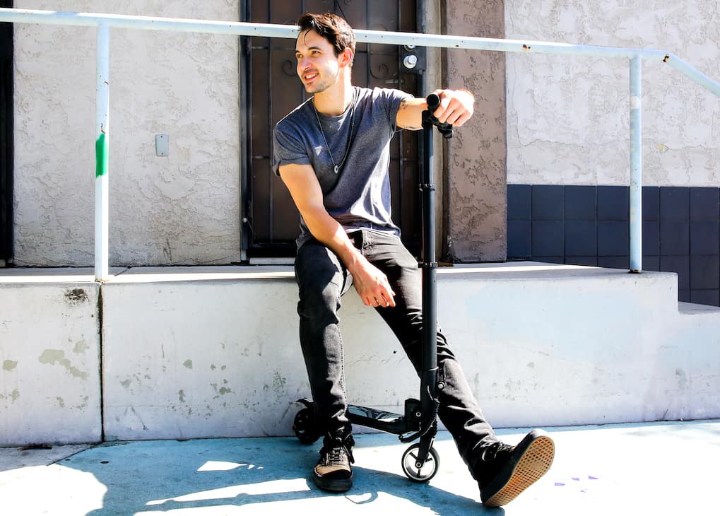 minifalcon kickstarter electric scooter