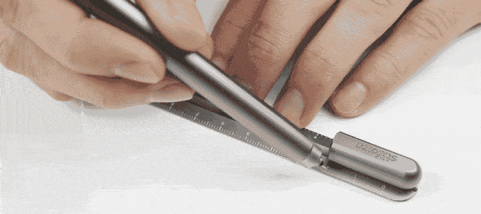 stilform pen ruler cap
