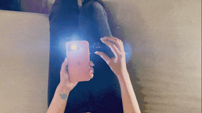 filter for phone flashlight