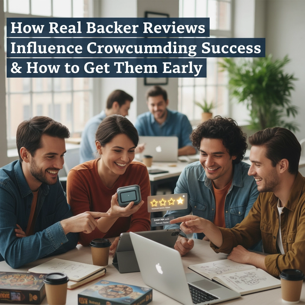 How Real Backer Reviews Influence Crowdfunding Success (& How to Get Them Early)