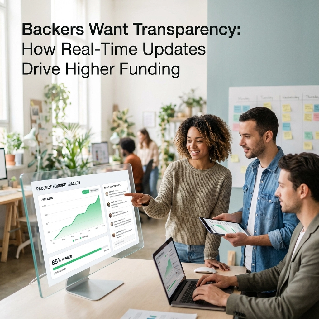 Backers Want Transparency: How Real-Time Updates Drive Higher Funding