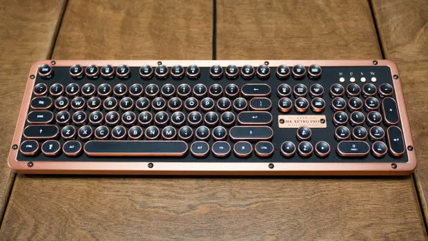 Azio typewriter keyboard