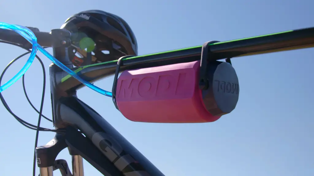 modl water bottle on bike