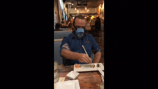 AutoMask mask you can eat through